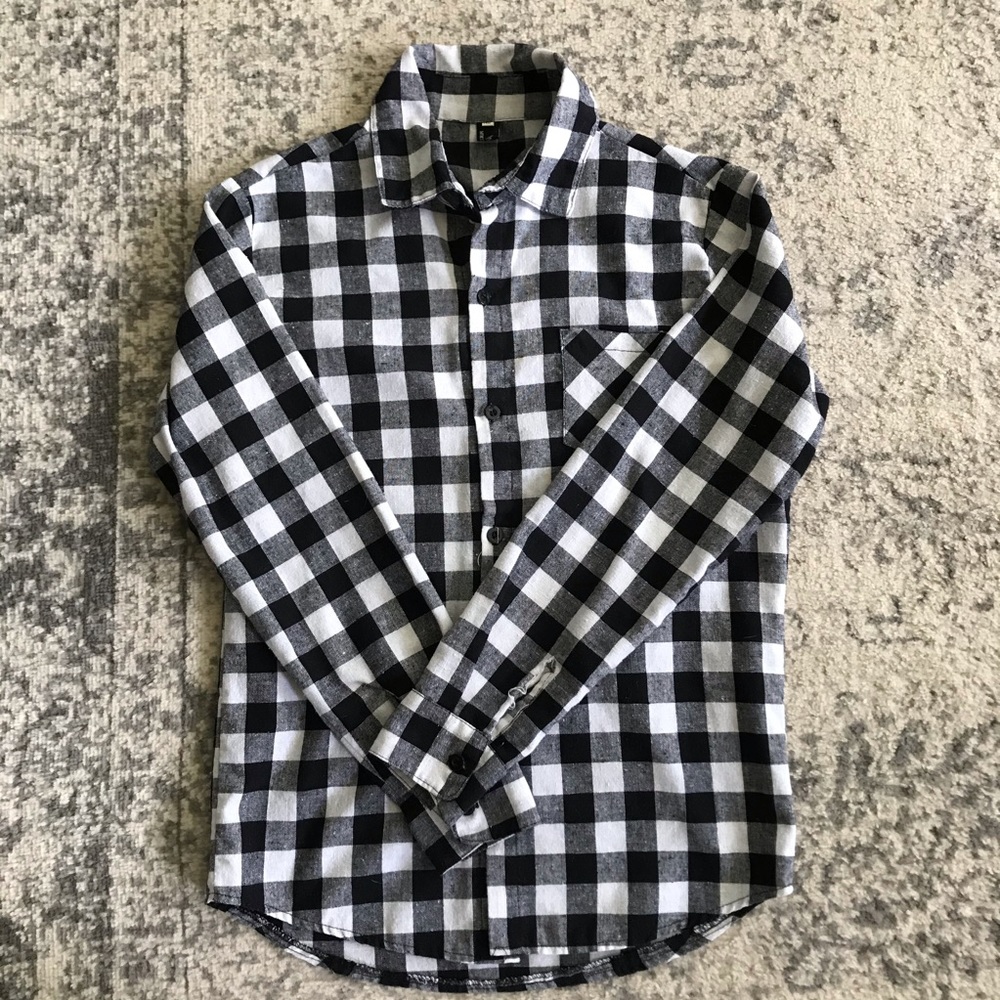 COPY - Black and White Flannel